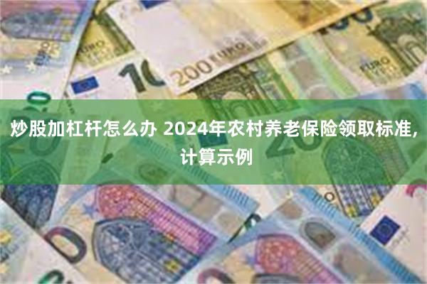 炒股加杠杆怎么办 2024年农村养老保险领取标准, 计算示例