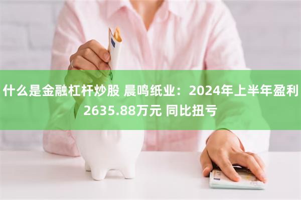 什么是金融杠杆炒股 晨鸣纸业：2024年上半年盈利2635.88万元 同比扭亏