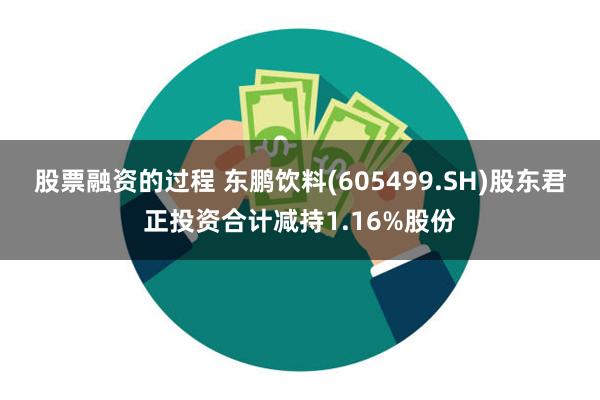 股票融资的过程 东鹏饮料(605499.SH)股东君正投资合计减持1.16%股份