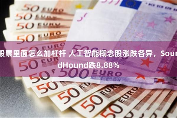 股票里面怎么加杠杆 人工智能概念股涨跌各异，SoundHound跌8.88%